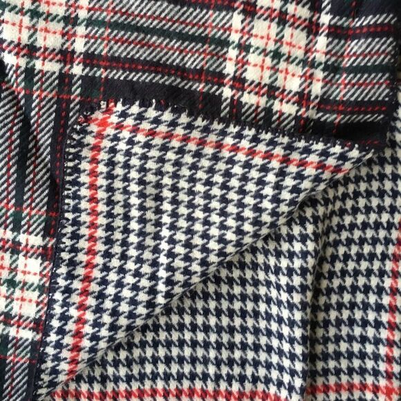 NWT Look by M tartan plaid poncho. OS - Picture 2 of 4